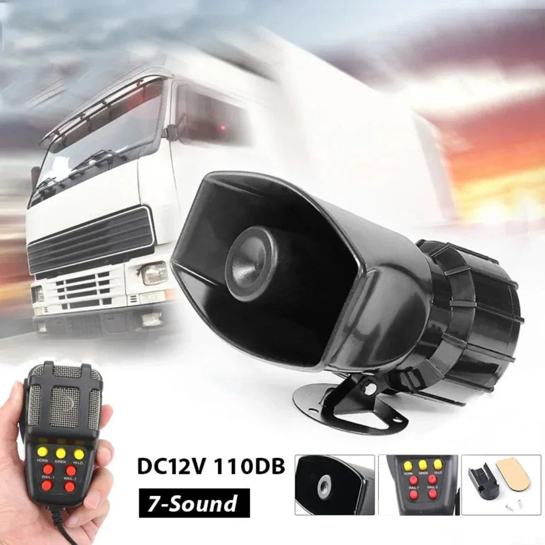 SoundAlert - Powerful 7-Tone Horn - Versatile Sound Options for Maximum Safety