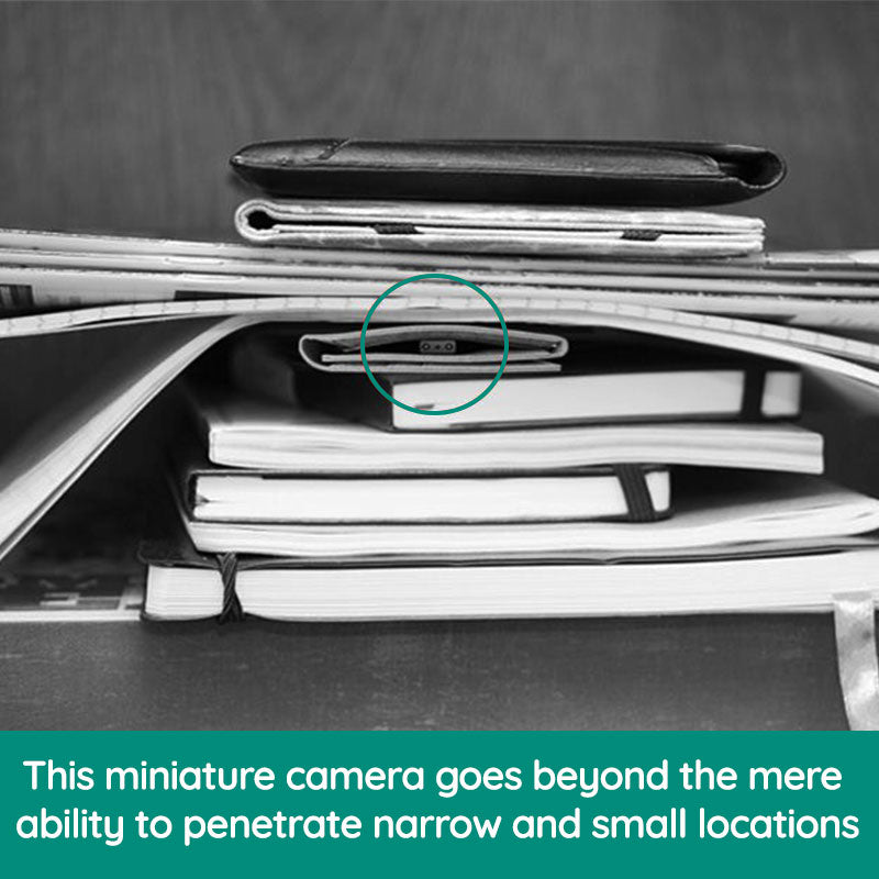 MicroCapture - Portable Micro HD Camera with Audio Recording - Compact for Everyday Use