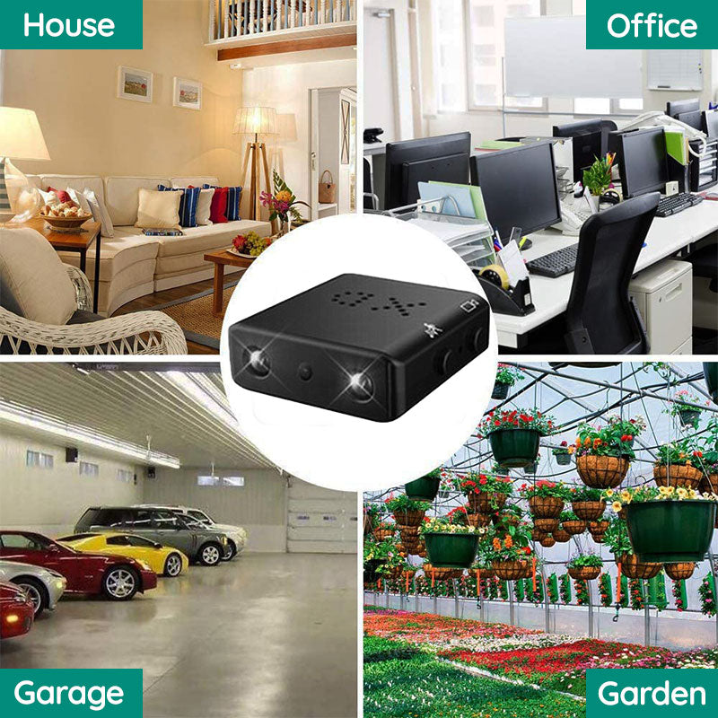 GuardEye - Compact HD Surveillance Camera - High-Definition Security with Night Vision