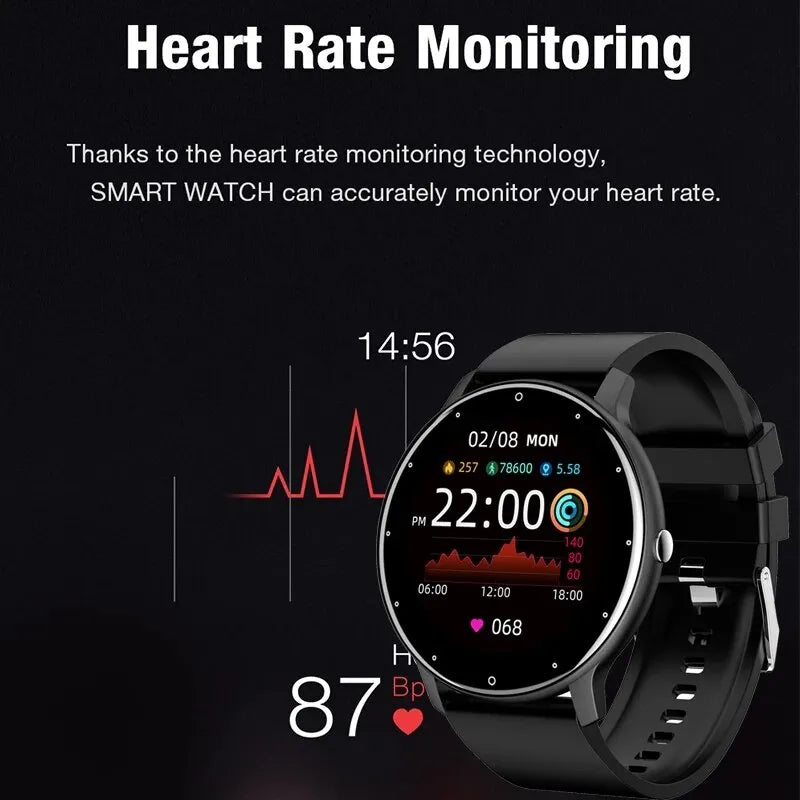 LifeTrack - Active Smartwatch with Real-Time Health Tracking - Perfect for Fitness Enthusiasts