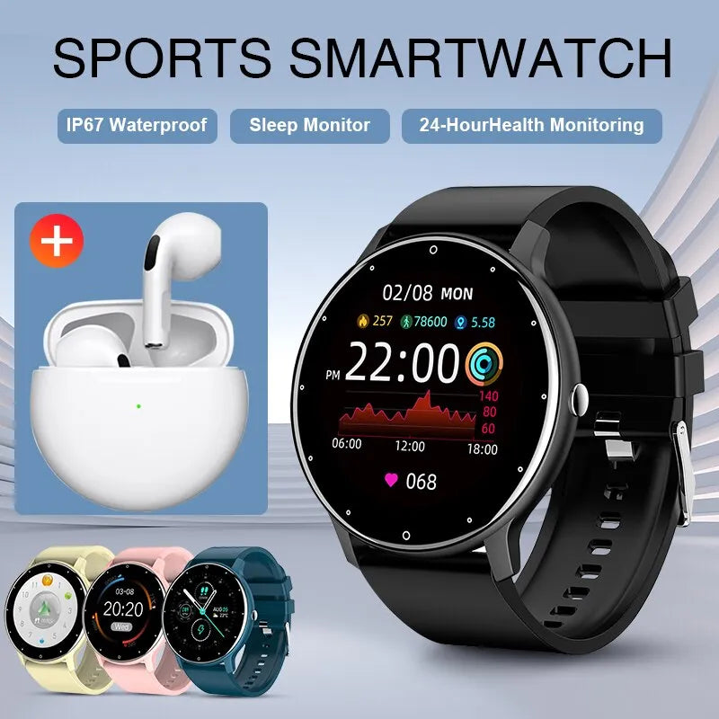 LifeTrack - Active Smartwatch with Real-Time Health Tracking - Perfect for Fitness Enthusiasts