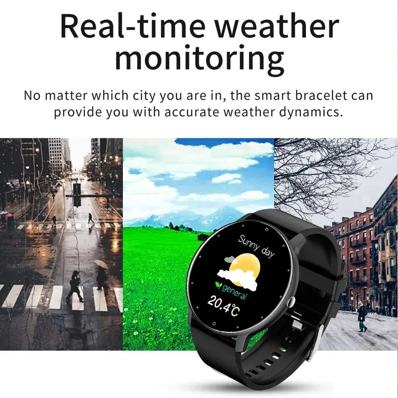 LifeTrack - Active Smartwatch with Real-Time Health Tracking - Perfect for Fitness Enthusiasts