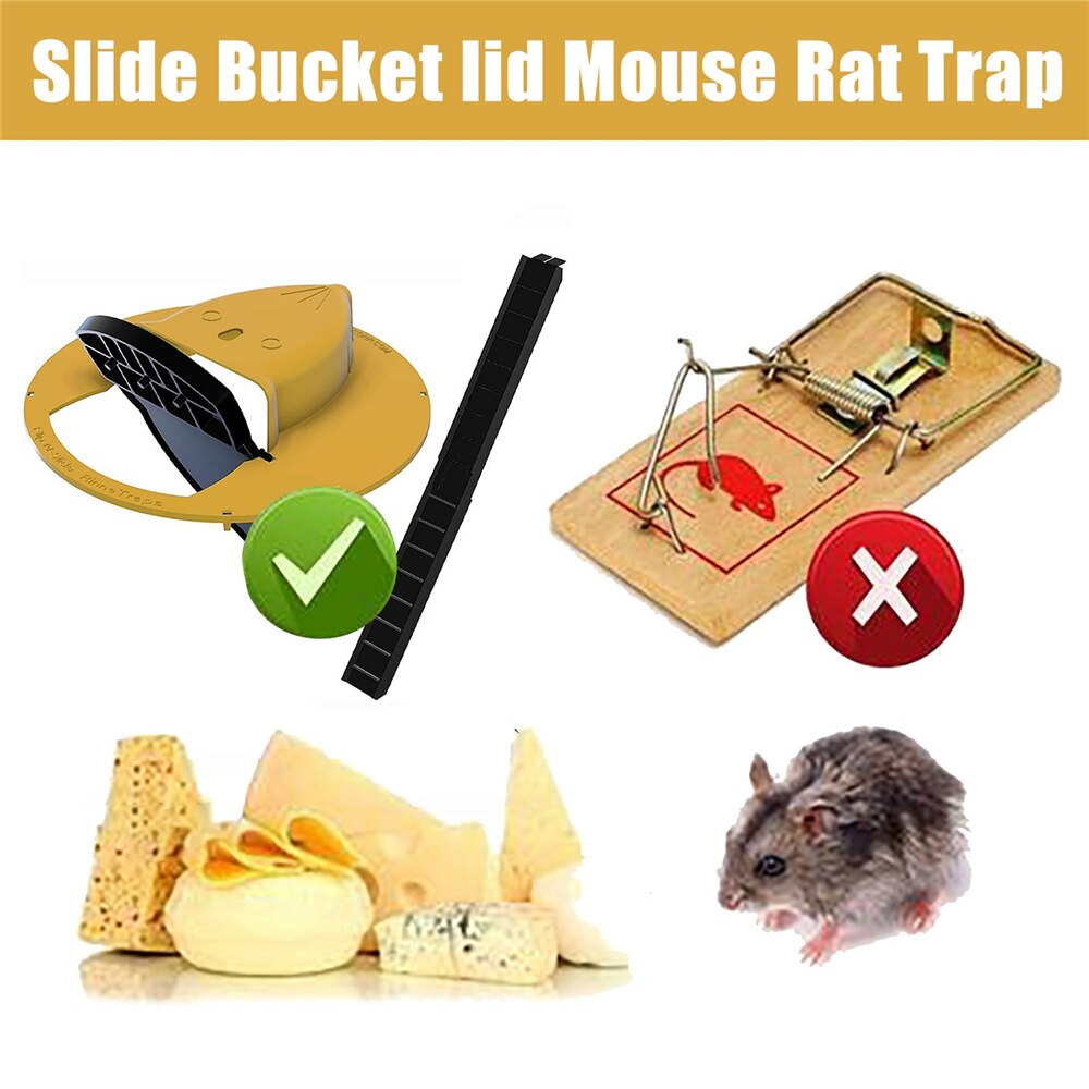 HygieneTrap - Ultra-Slim Mouse Trap - RodentGuard with Hygiene Protection