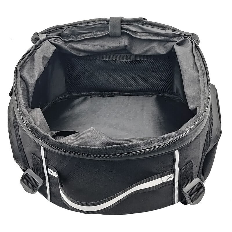 MotoStorage - Motorcycle Gear Bag - Helmet Storage with Multi-Compartment Design