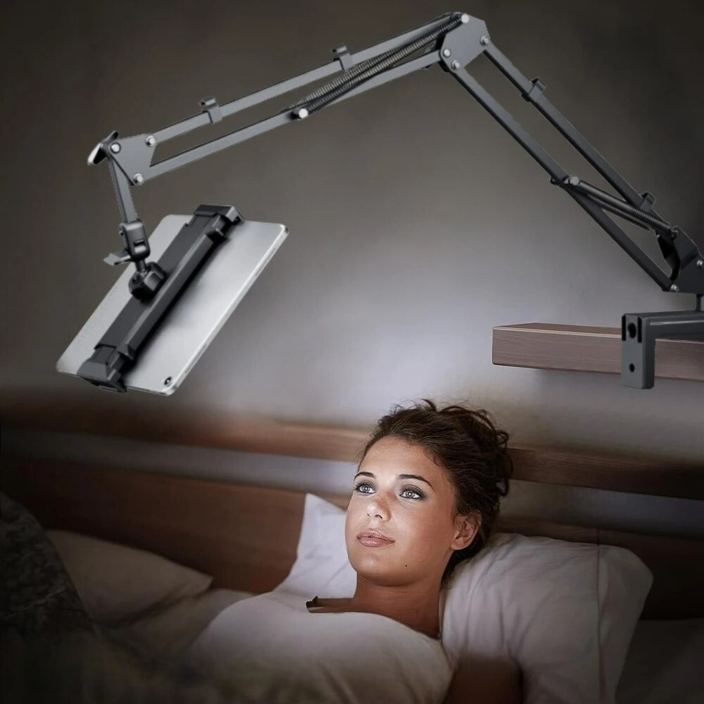 SpinMount - 360° Rotatable Adjustable Tablet Mount - Ideal for Home, Office, or Travel