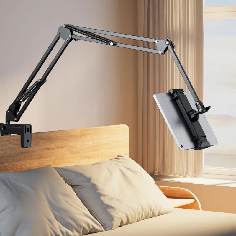 SpinMount - 360° Rotatable Adjustable Tablet Mount - Ideal for Home, Office, or Travel