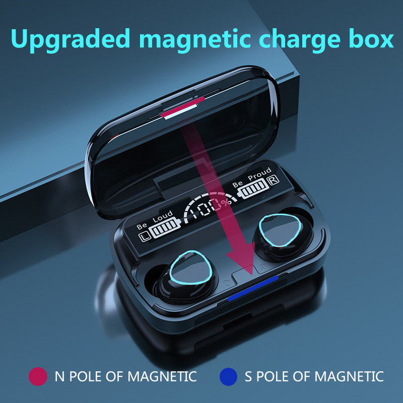 SoundWave - Wireless Earbuds with 3500mAh Charging Case - Automatic Connection & High-Quality Sound