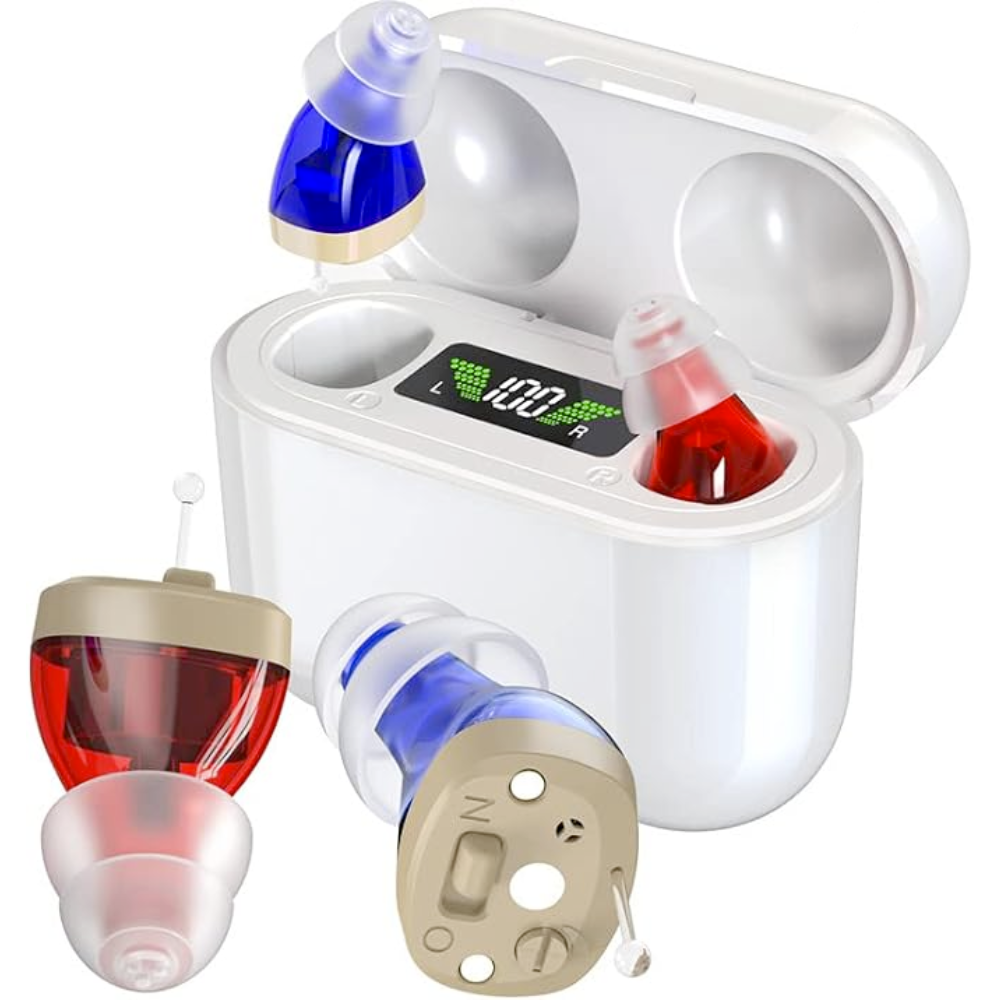 ClearWave - Invisible Rechargeable Hearing Aid - Comfortable, Clear Sound Amplification