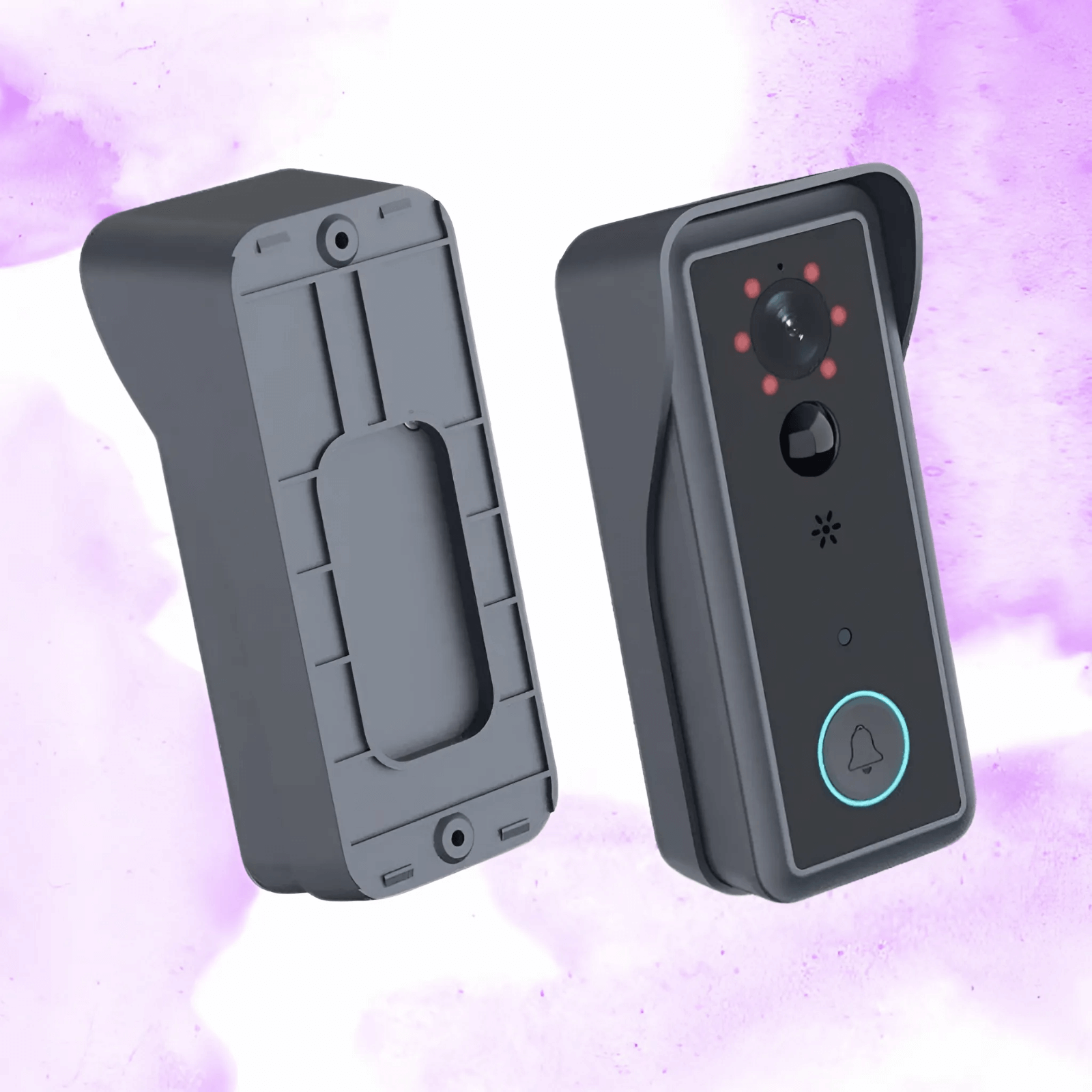 SecureView - Smart Video Doorbell - 1080P HD Waterproof Camera with Motion Detection