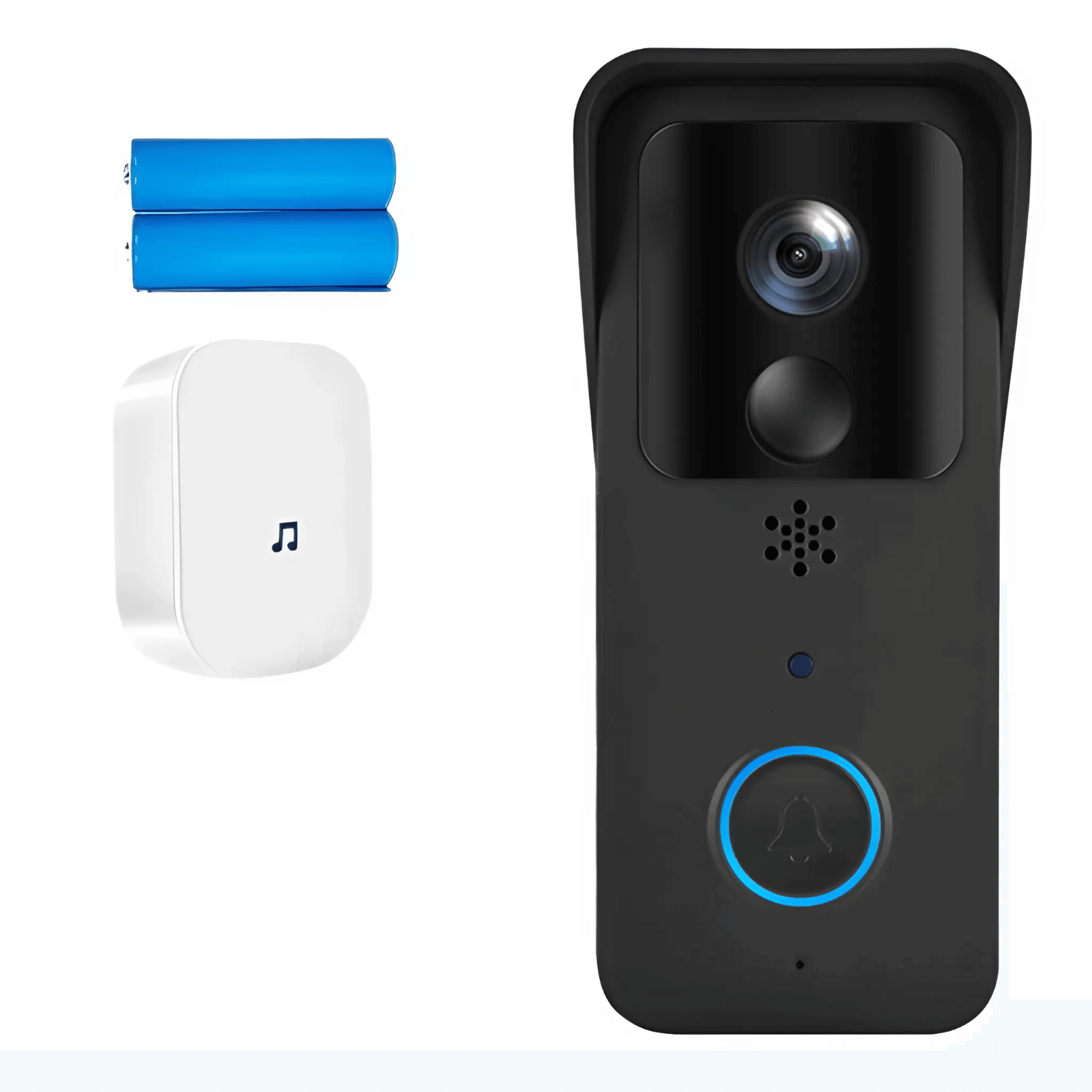 SecureView - Smart Video Doorbell - 1080P HD Waterproof Camera with Motion Detection