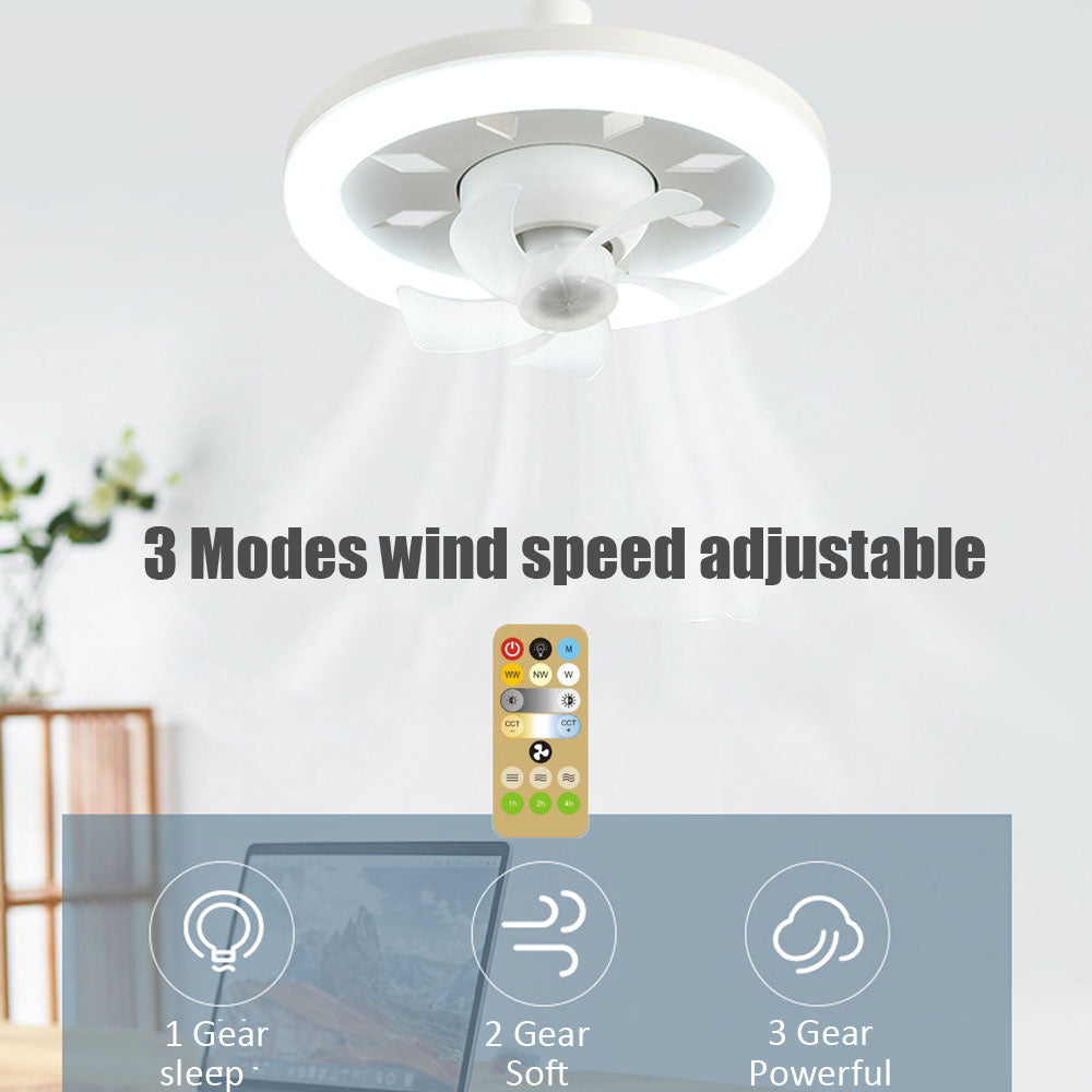 CoolGlow - Ceiling Fan with Light - Multifunctional Design for Ultimate Comfort