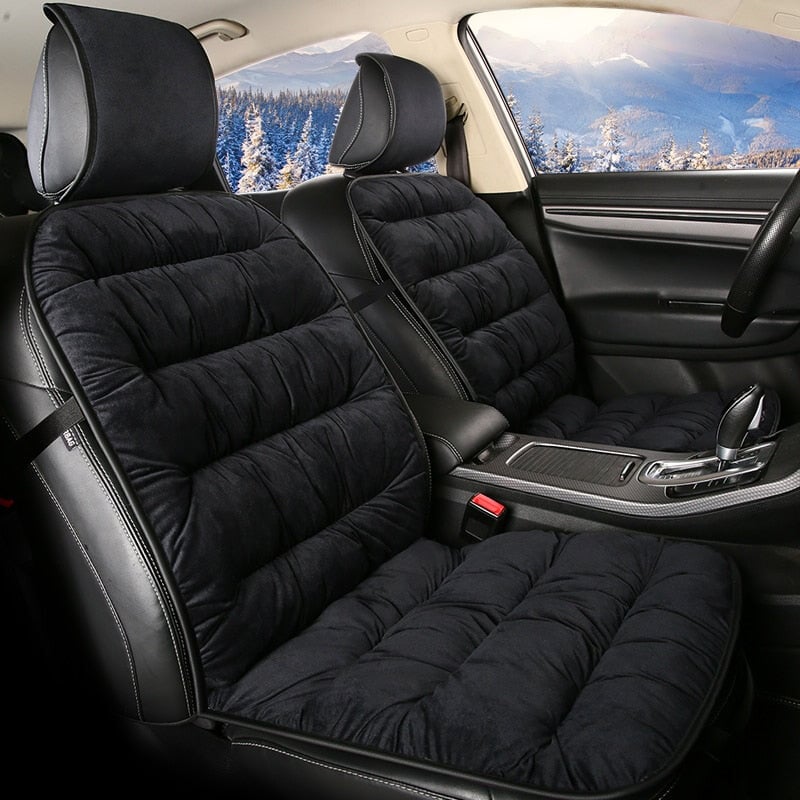 PlushDrive - Super Soft Car Seat Cushion - Upgrade Comfort for Long Drives