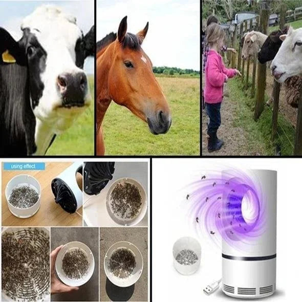 SilentTrap - USB-Powered LED Insect Trap - Keep Your Space Bug-Free