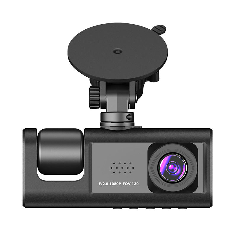 DriveGuard - 1080p Triple Lens Dash Cam with Night Vision and Full Rear View - Drive with Confidence