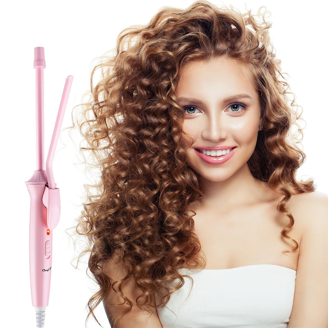 CurlCrafter - Professional 9mm Curling Iron - Salon-Quality Tight Waves for Perfect Curls