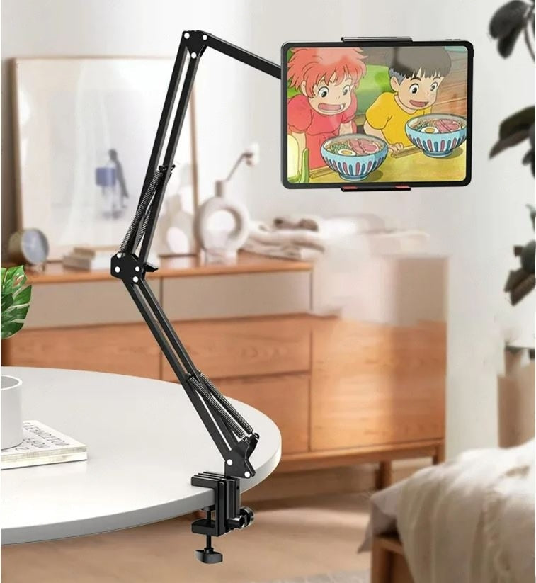 SpinMount - 360° Rotatable Adjustable Tablet Mount - Ideal for Home, Office, or Travel