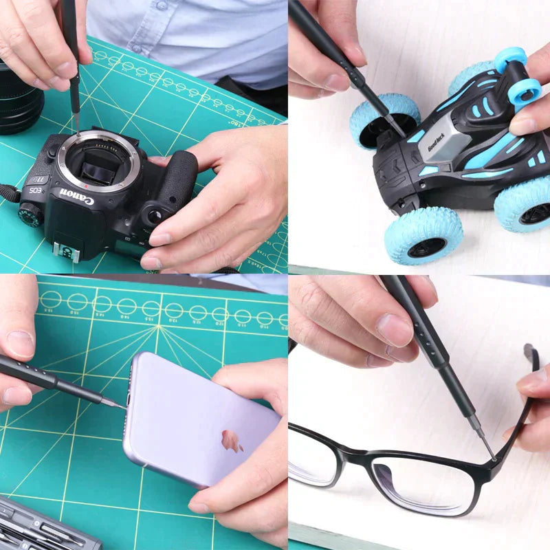 MagnaTool - Magnetic Tip Screwdriver Set - Ergonomic Handle for Precision and Comfort