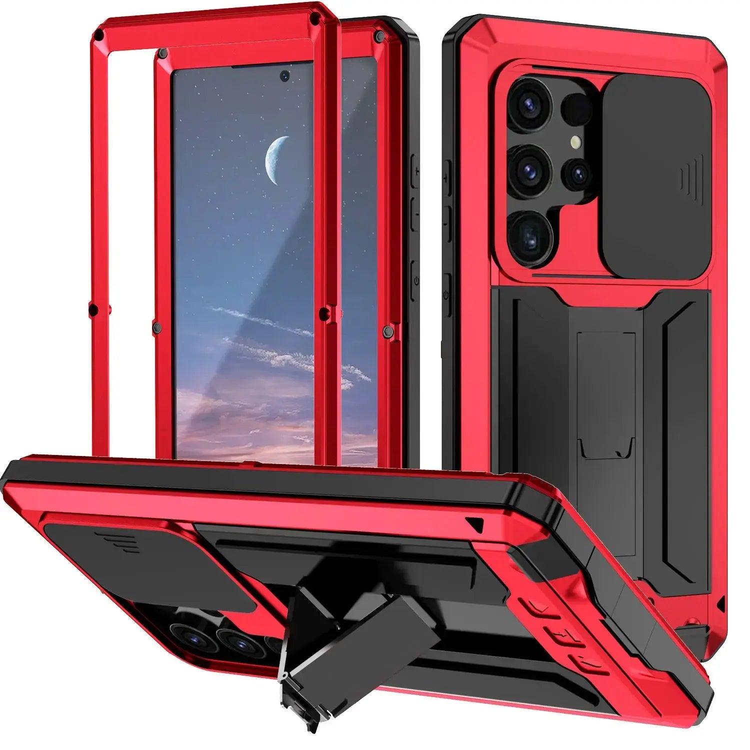 TitanGuard - Ultimate 360-Degree Protection Case for Samsung Galaxy S24 Series - Titanium Shield Flex+