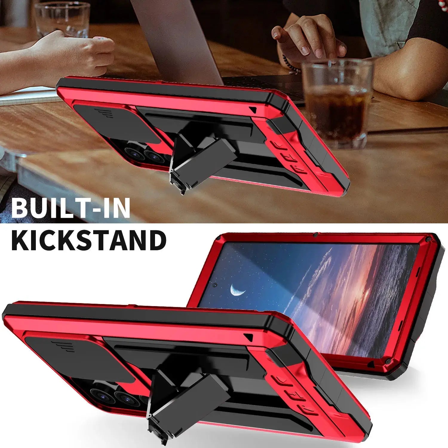 TitanGuard - Ultimate 360-Degree Protection Case for Samsung Galaxy S24 Series - Titanium Shield Flex+