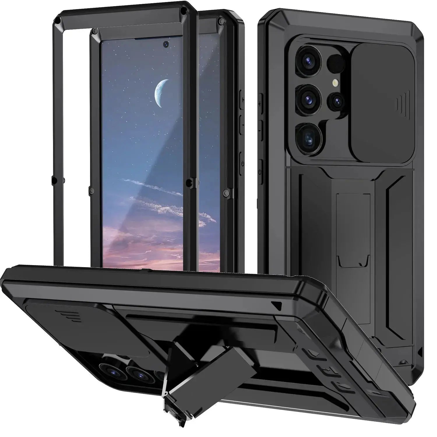 TitanGuard - Ultimate 360-Degree Protection Case for Samsung Galaxy S24 Series - Titanium Shield Flex+
