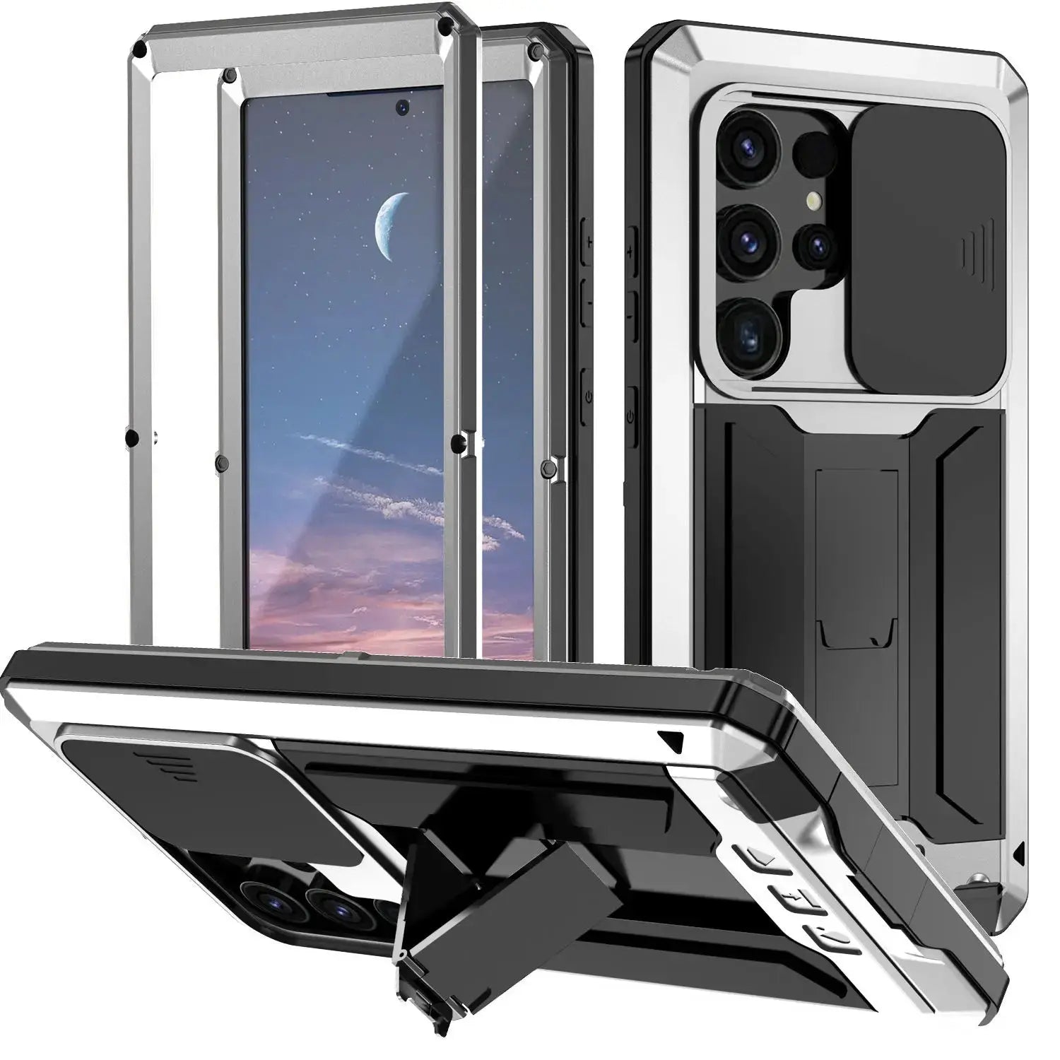 TitanGuard - Ultimate 360-Degree Protection Case for Samsung Galaxy S24 Series - Titanium Shield Flex+