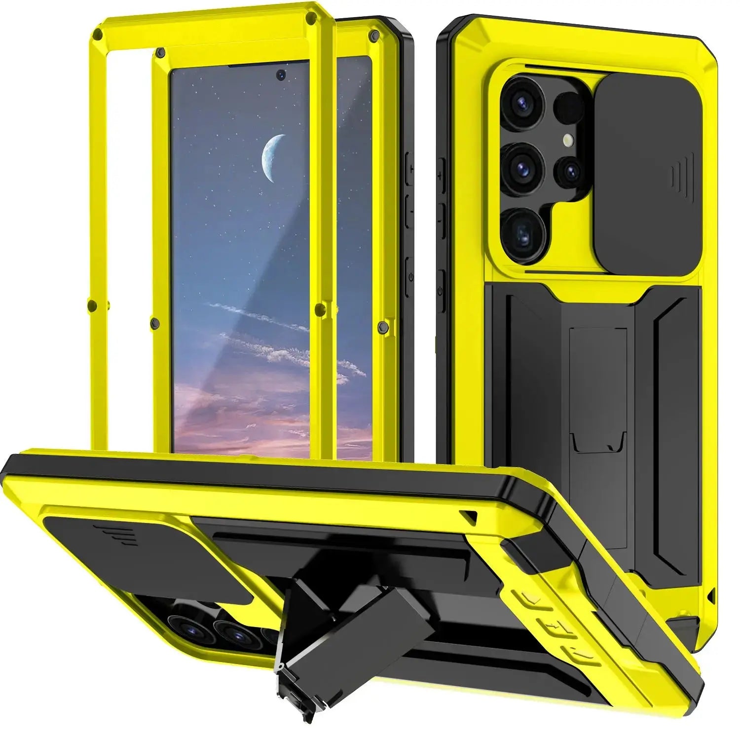 TitanGuard - Ultimate 360-Degree Protection Case for Samsung Galaxy S24 Series - Titanium Shield Flex+