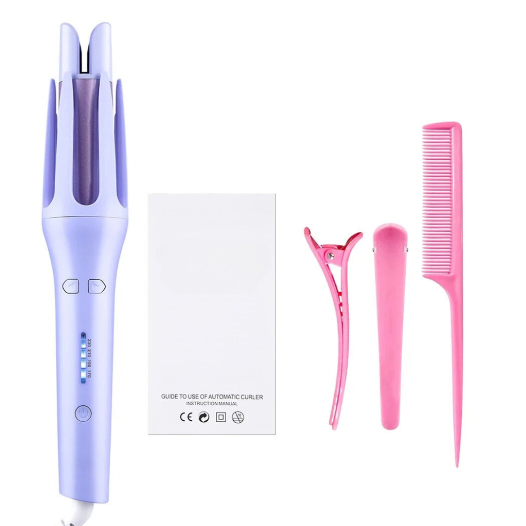 CurlFlex - Automatic Rotating Curling Iron - Ceramic Roller for Perfect Curls Every Time