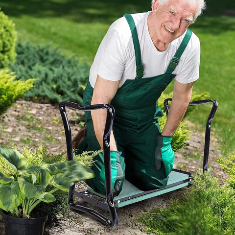 GrowBench - Comfortable Gardening Knee Bench - Ergonomic Design for Easy Gardening