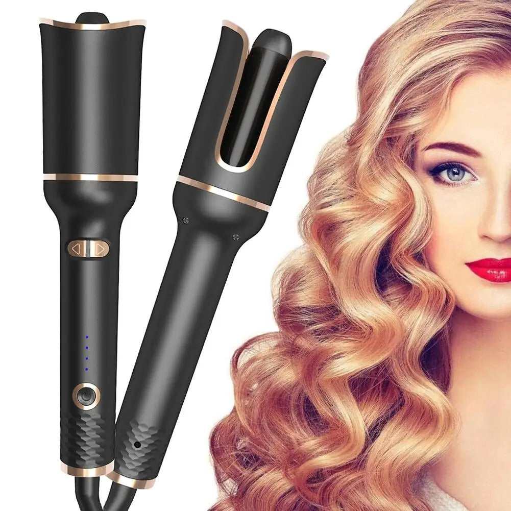 CurlMaster - Automatic Hair Curler - Quick Curls, Zero Heat Damage for Healthy Styling