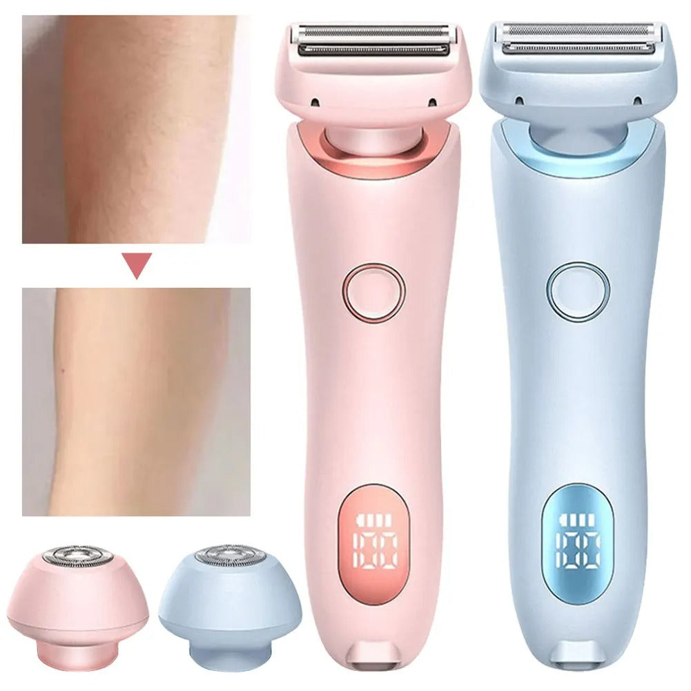 SmoothTrim - 2-in-1 Hair Removal Shaver - Waterproof, Ergonomic Design for Smooth Results