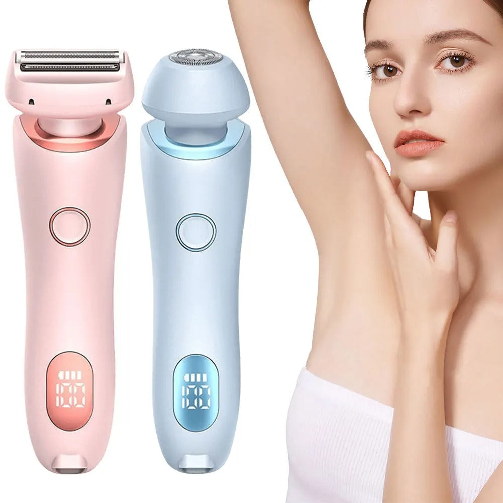 SmoothTrim - 2-in-1 Hair Removal Shaver - Waterproof, Ergonomic Design for Smooth Results