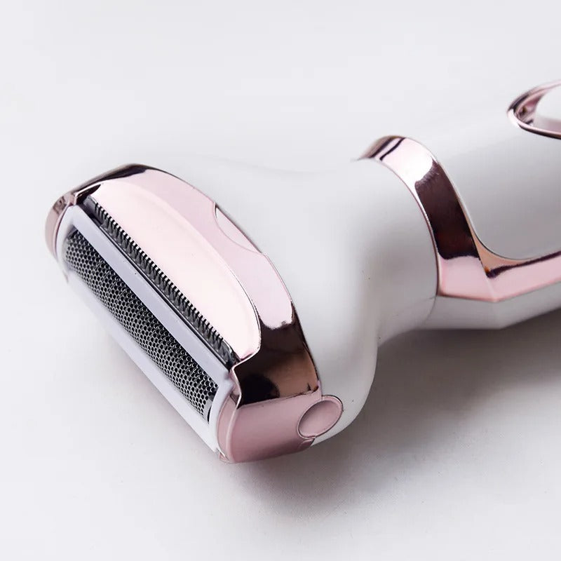GlideSmooth - 4-in-1 Electric Shaver for Women - Portable, Painless Hair Removal Solution