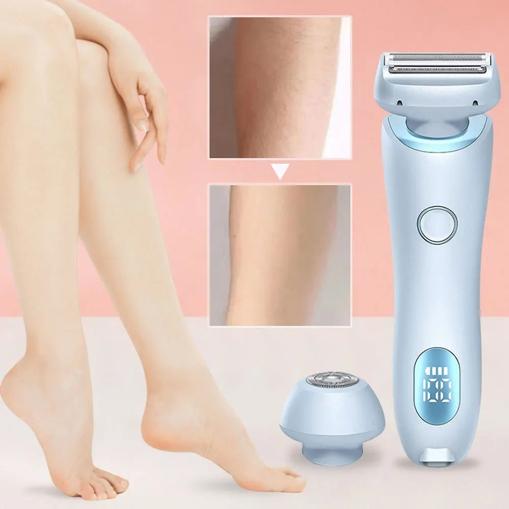 SmoothTrim - 2-in-1 Hair Removal Shaver - Waterproof, Ergonomic Design for Smooth Results