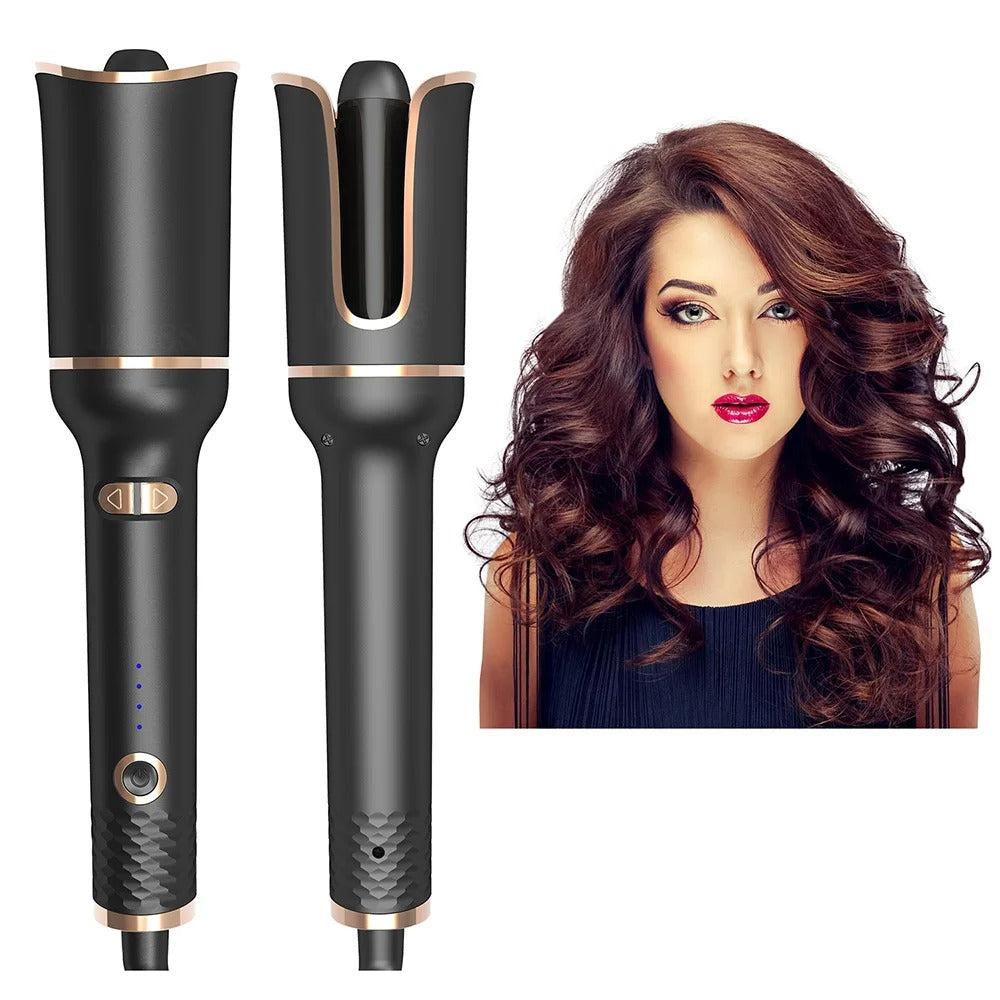 CurlMaster - Automatic Hair Curler - Quick Curls, Zero Heat Damage for Healthy Styling