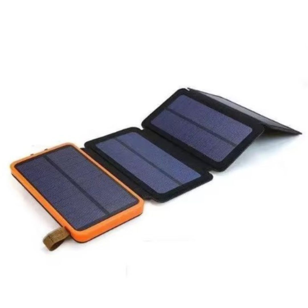 SunCharge - Portable Solar Power Bank - Foldable, Waterproof Charger for Outdoor Adventures