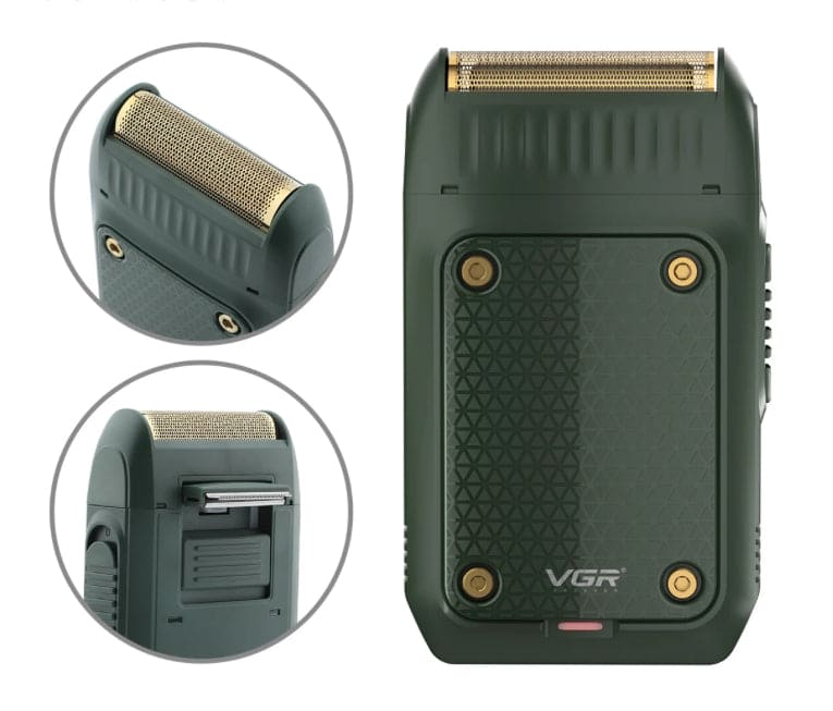 TrimTech - Rechargeable Electric Shaver - Portable Beard Trimmer for a Smooth, Precise Shave