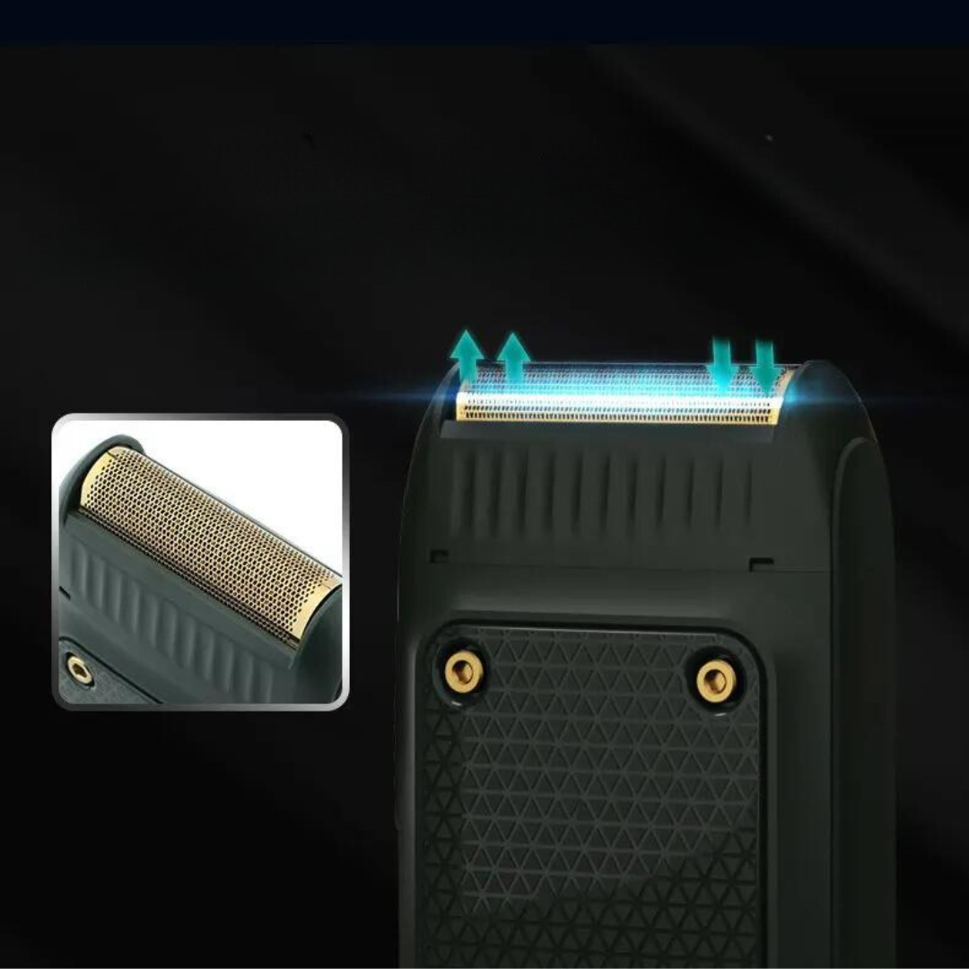 TrimTech - Rechargeable Electric Shaver - Portable Beard Trimmer for a Smooth, Precise Shave