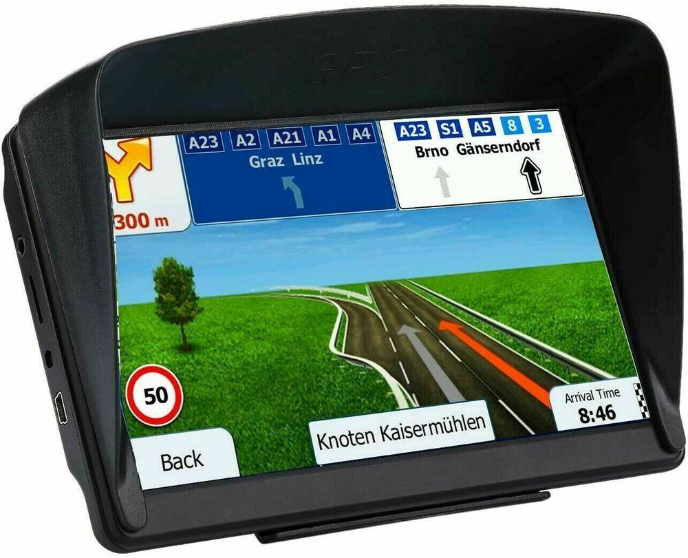 MapEase - High-Performance GPS Navigation System - 256MB Storage for Cars & Trucks