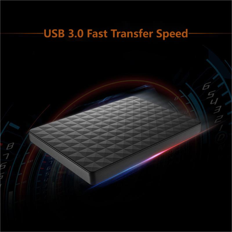 DataVault - Portable External Hard Drive - Slim Design with USB 3.0 – 10TB Storage Solution