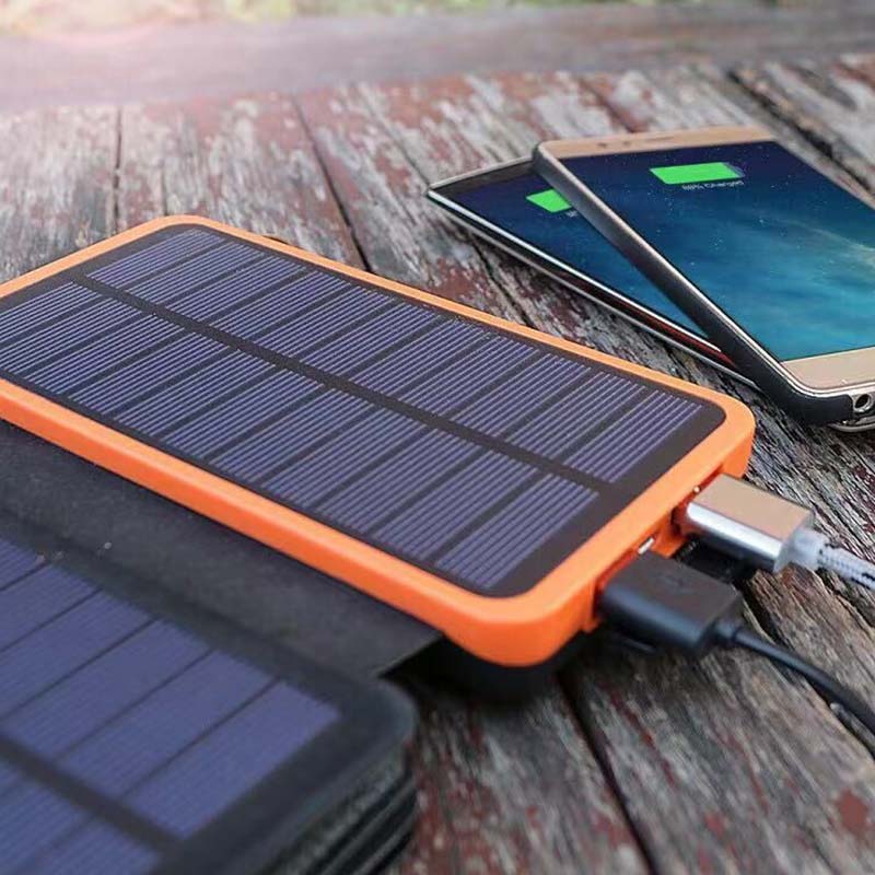 SunCharge - Portable Solar Power Bank - Foldable, Waterproof Charger for Outdoor Adventures