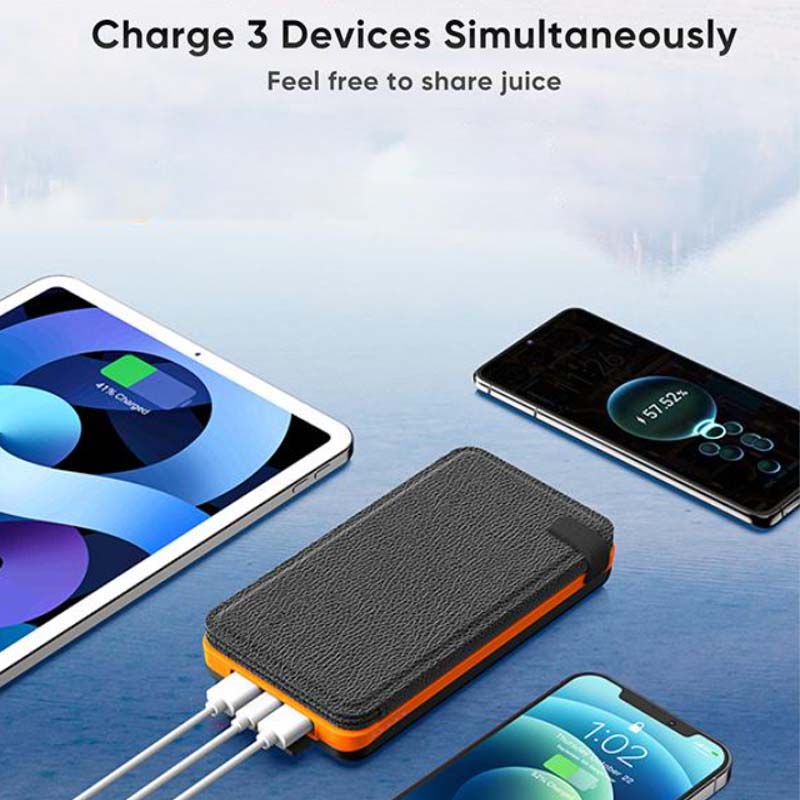 SunCharge - Portable Solar Power Bank - Foldable, Waterproof Charger for Outdoor Adventures