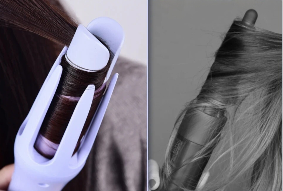 CurlFlex - Automatic Rotating Curling Iron - Ceramic Roller for Perfect Curls Every Time