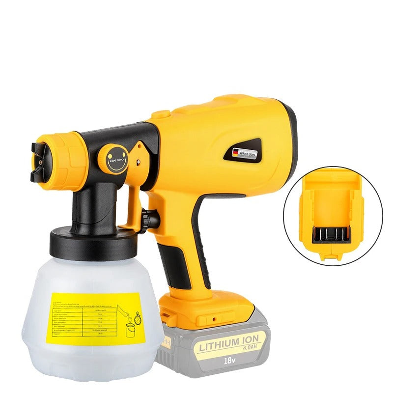 SprayMaster - Cordless Paint Sprayer - Battery-Powered for Easy and Efficient Application