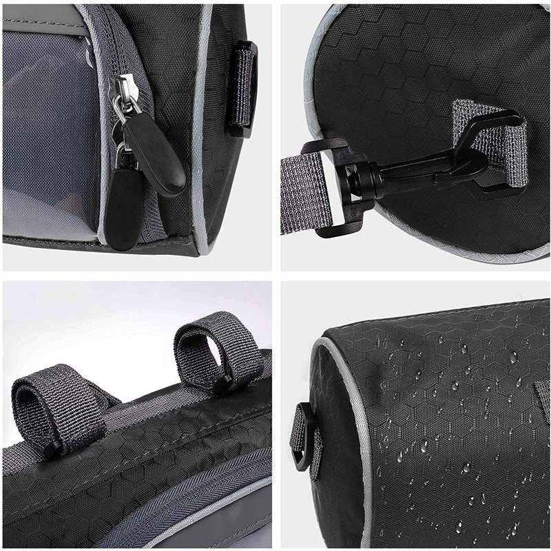 RideSafe - Waterproof Bicycle Bag - Touchscreen Access and Large Capacity for Easy Rides
