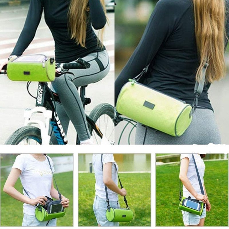 RideSafe - Waterproof Bicycle Bag - Touchscreen Access and Large Capacity for Easy Rides